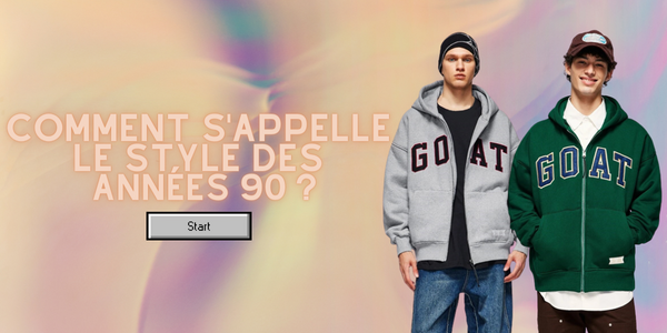 Comment s'appelle le style des années 90 ?