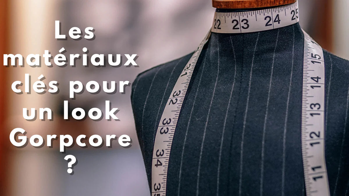 quels sont les matériaux clés pour un look GorpCore