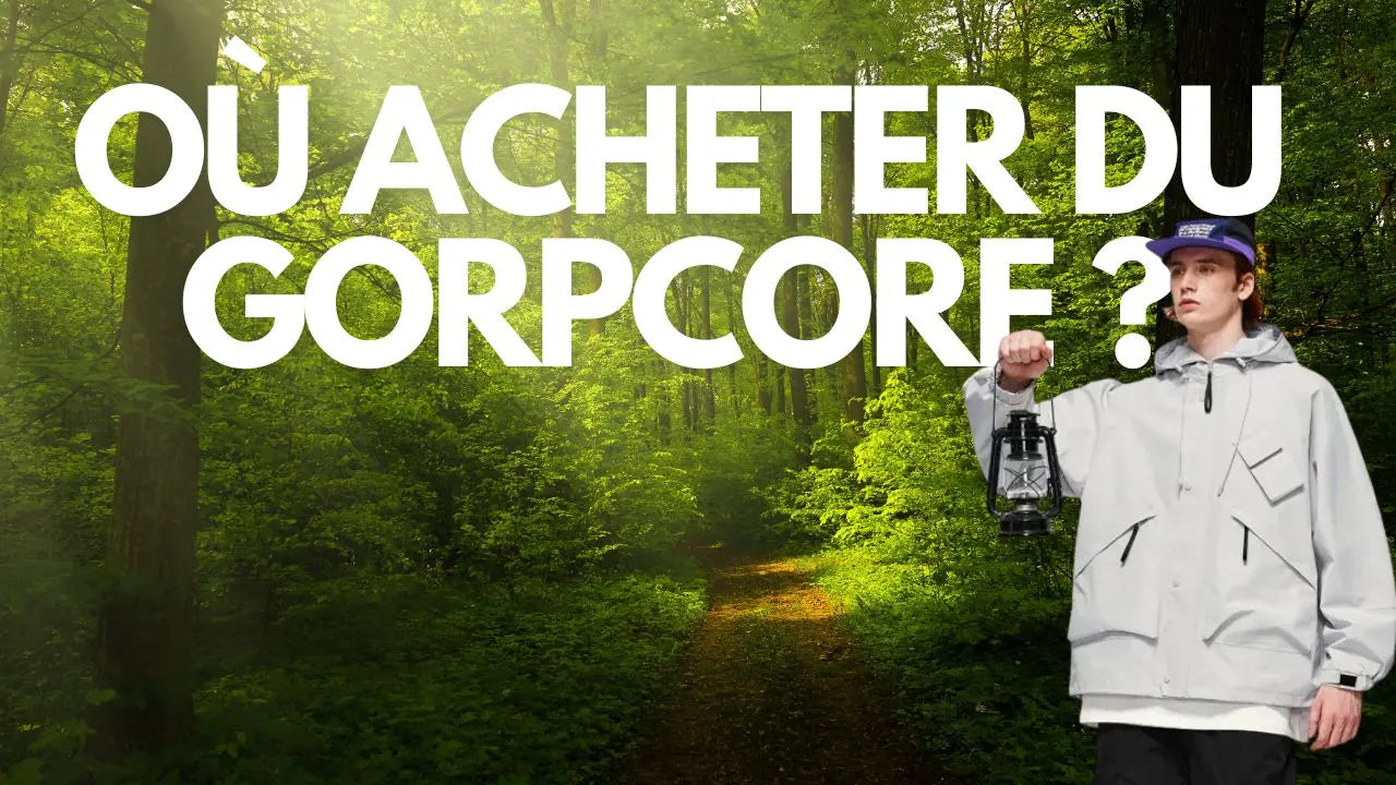 acheter du gorpcore