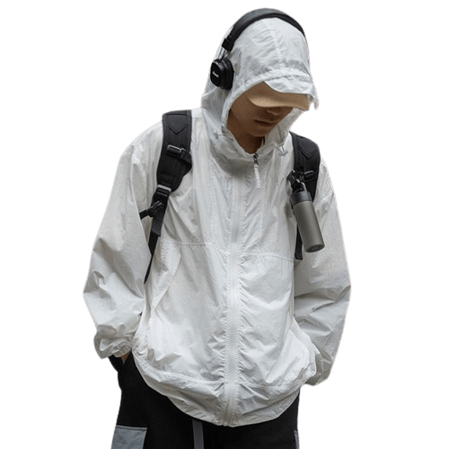 Veste Gorpcore Blanche