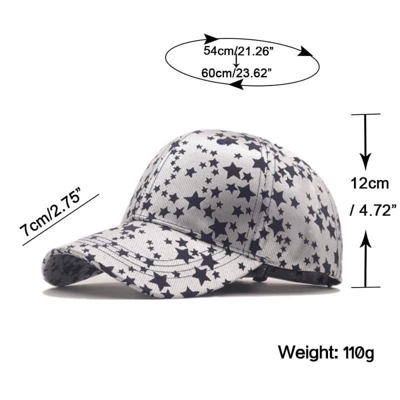 Casquette Motif étoile