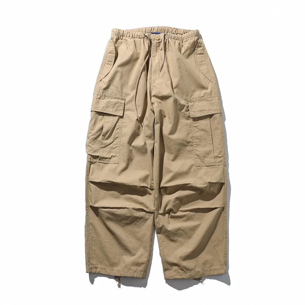 Pantalon Cargo Vert Kaki