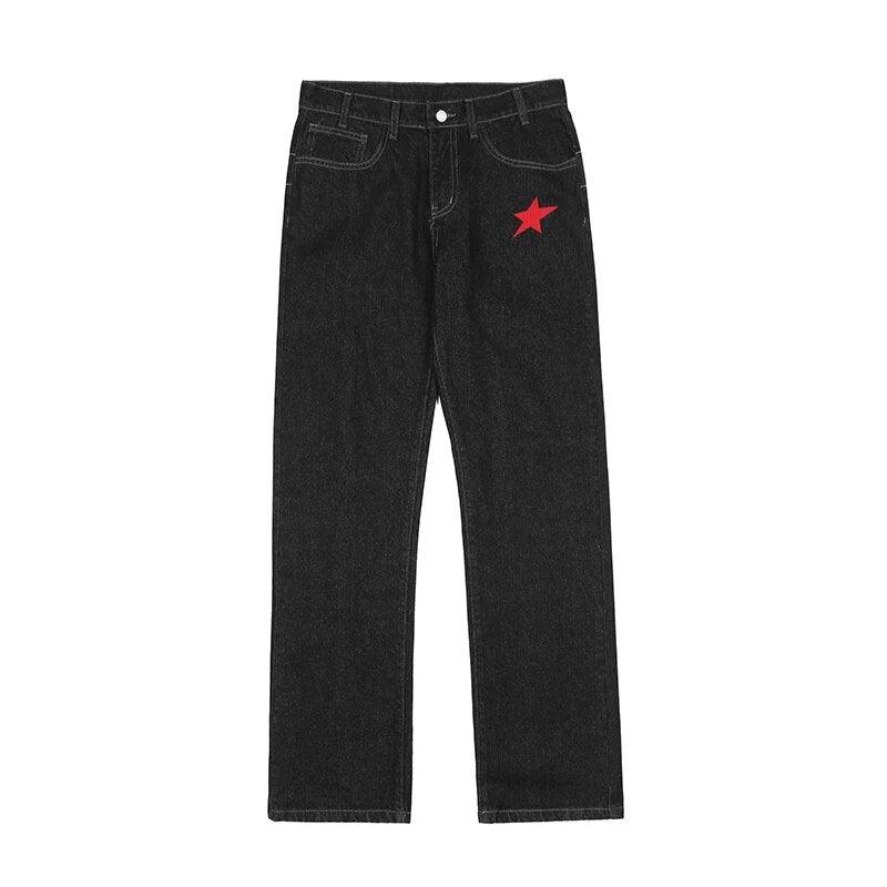 Y2K Jeans Black