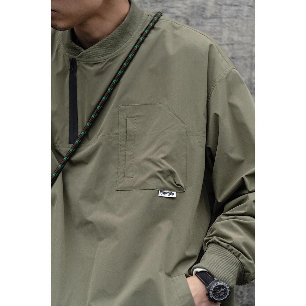 Veste Techwear Vert