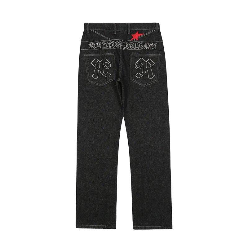 Y2K Jeans Black