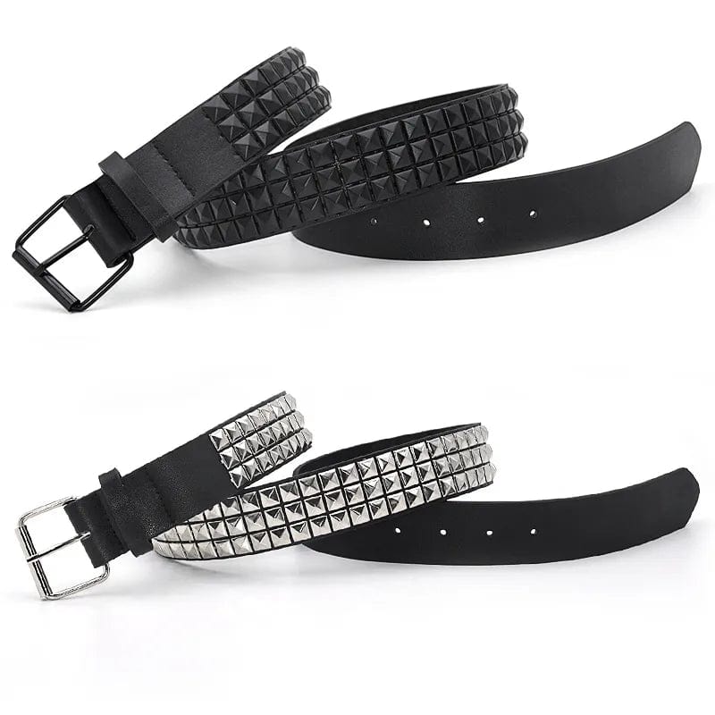 Ceinture noir Strass Y2K