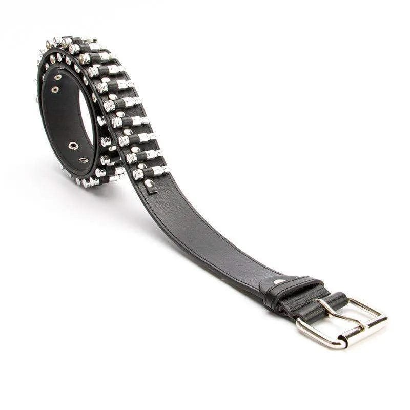 Ceinture Y2K noir Retro