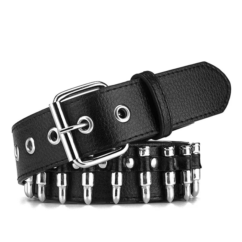 Ceinture Y2K Retro noir