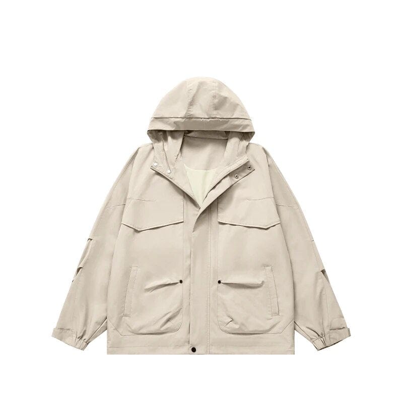 Coupe-vent beige GorpCore