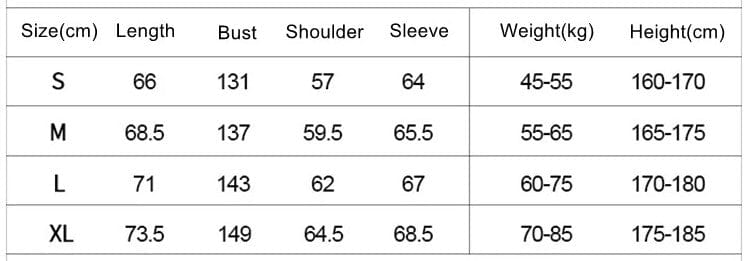 Guide de taille