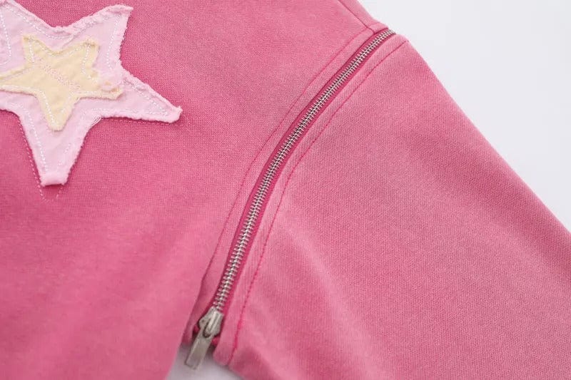 Y2K Hoodie Pink