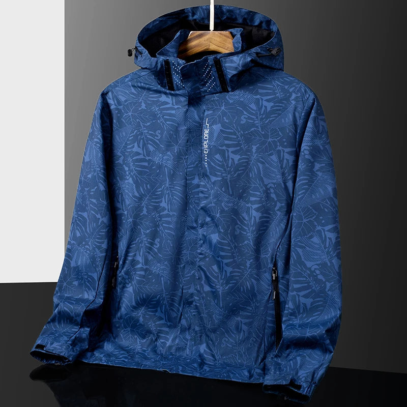 Gorpcore Jacket Waterproof bleu