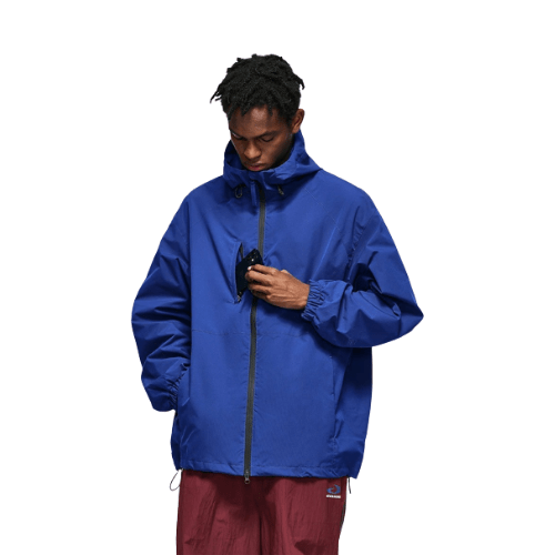 Gorpcore Puffer bleu Jacket