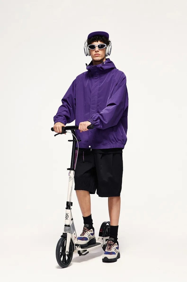 Gorpcore Puffer violet