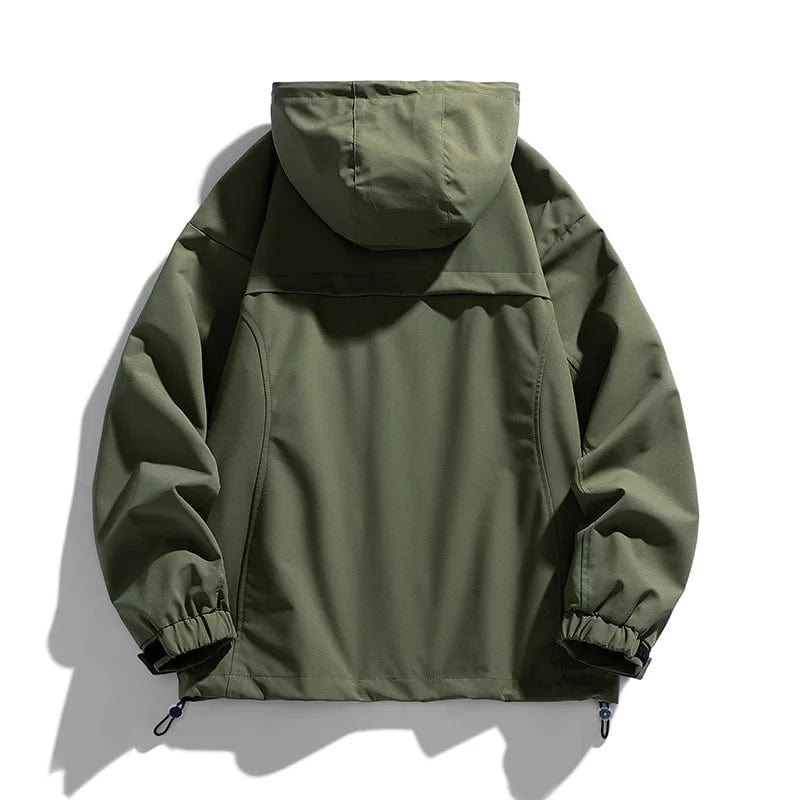 Gorpcore Windbreaker vert