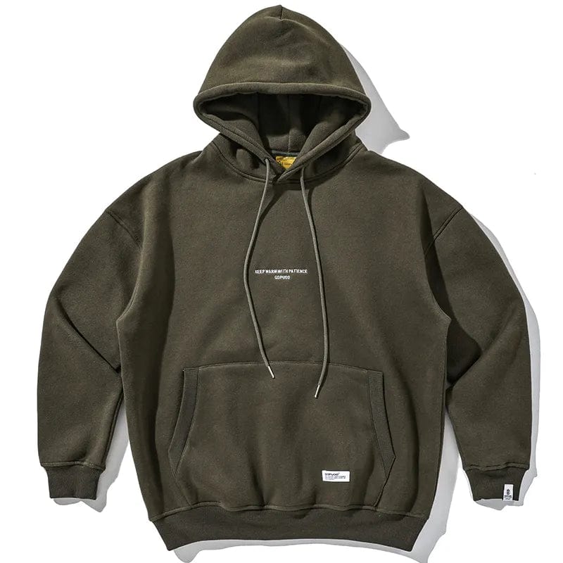 Hoodie marron GorpCore