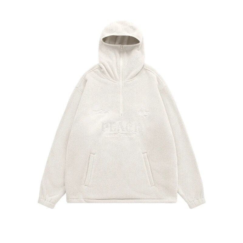 Hoodies blanc Vintage