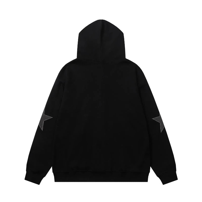 Hoodies Homme Y2K zippée