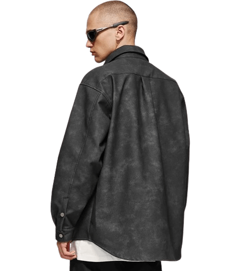 Jacket Cyber noir Y2K