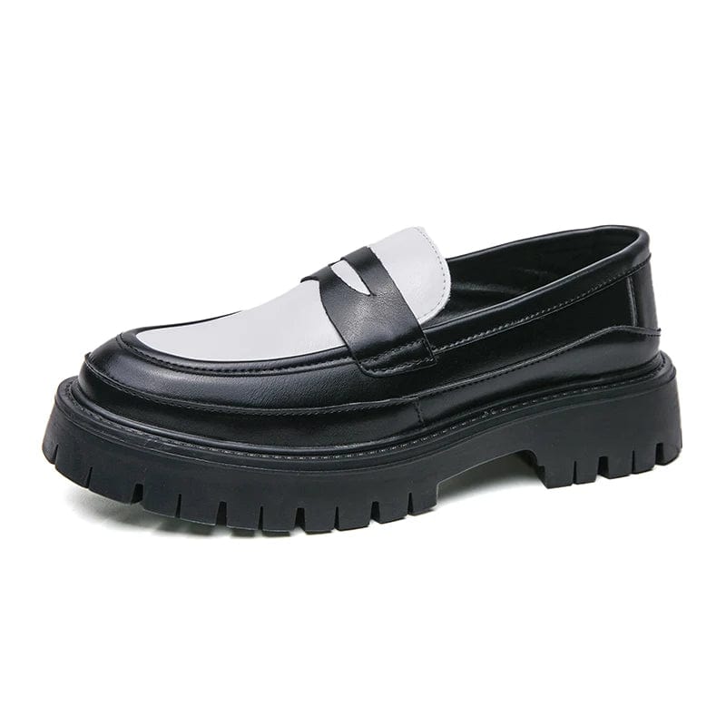 Loafers noir Homme Cuir