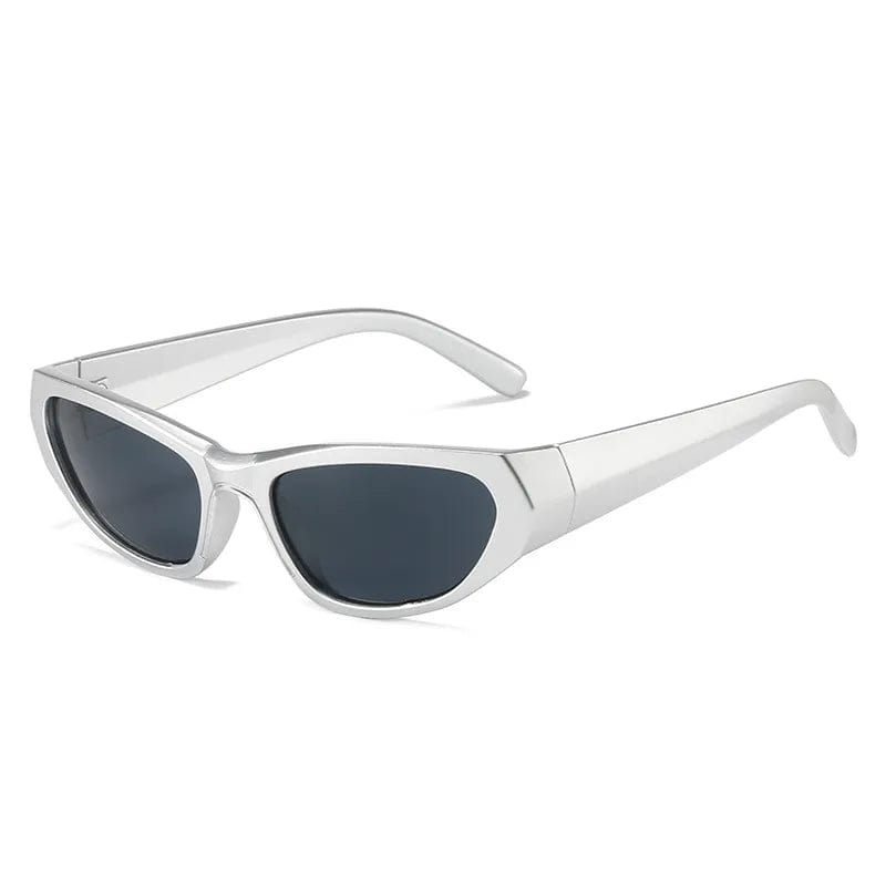 Lunette de Soleil GorpCore gris argent