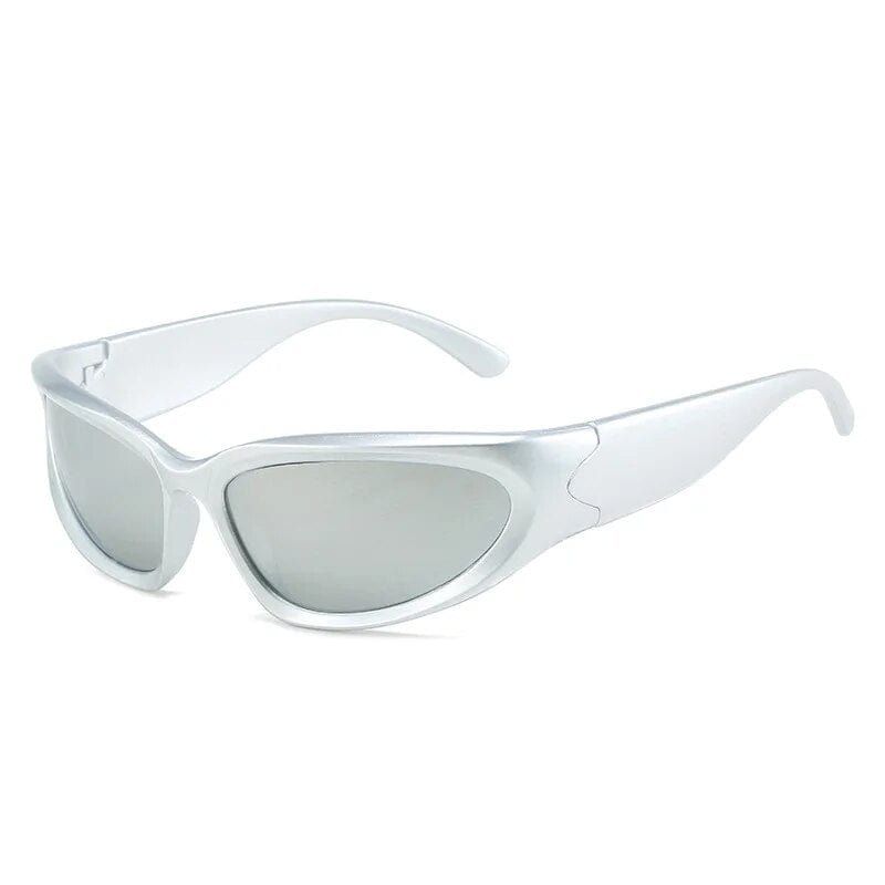 Lunette de Soleil Streetwear argent