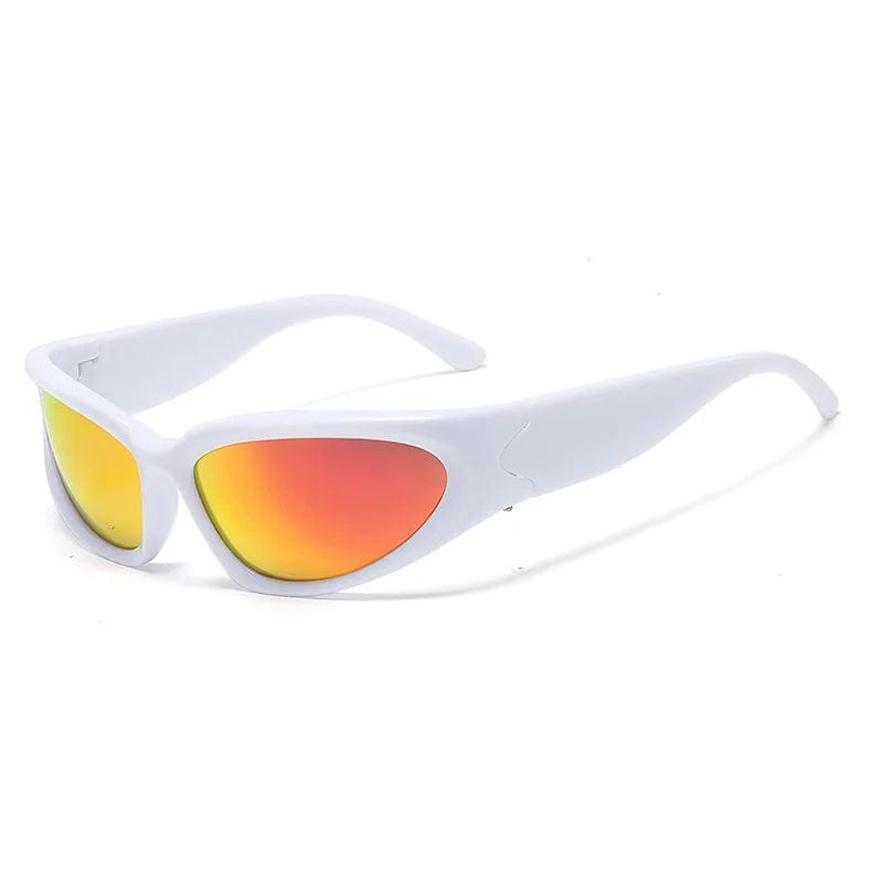 Lunette de Soleil Streetwear gris argent