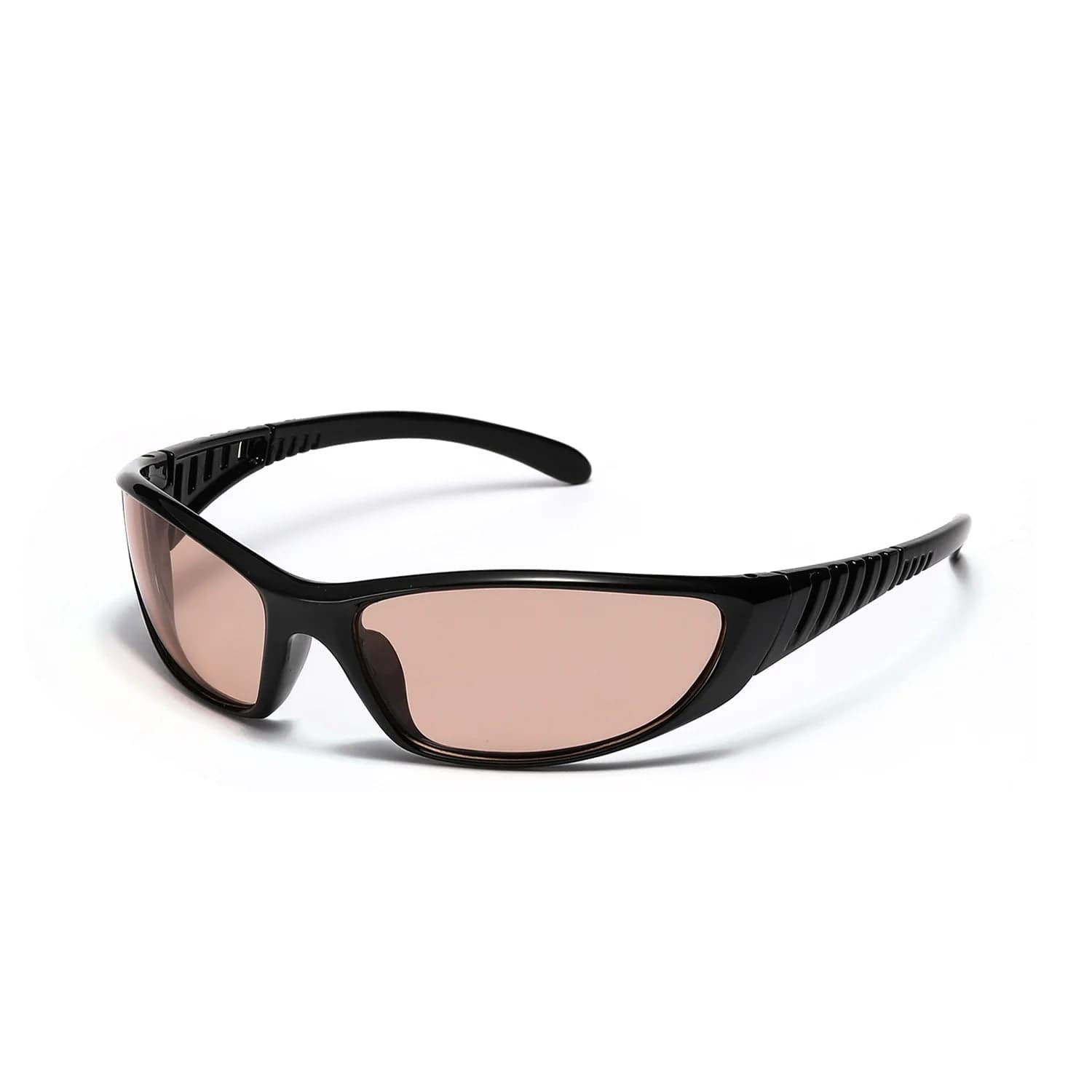 Lunettes Gorpcore noir et rose