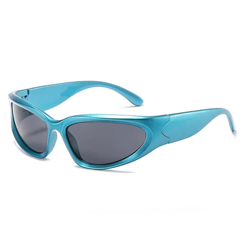 Lunette style GorpCore bleu