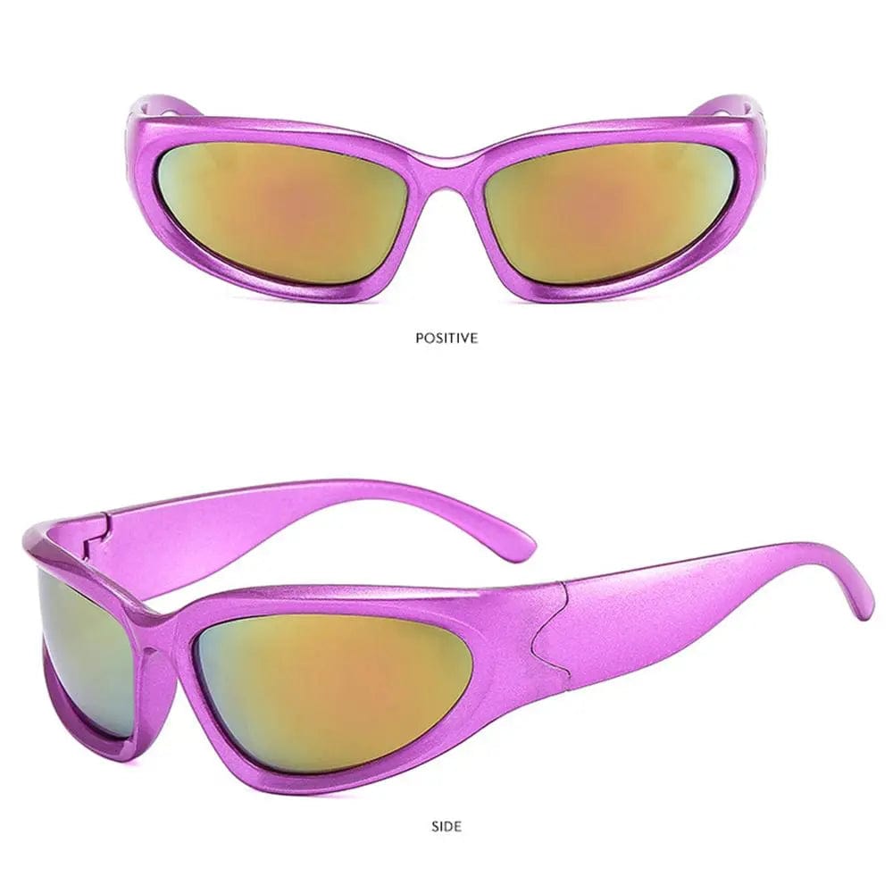 Lunettes rose Y2K