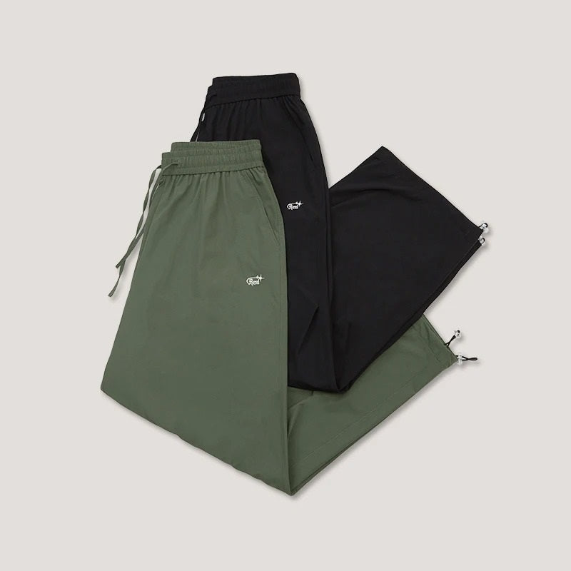 Pantalon Parachute Vert