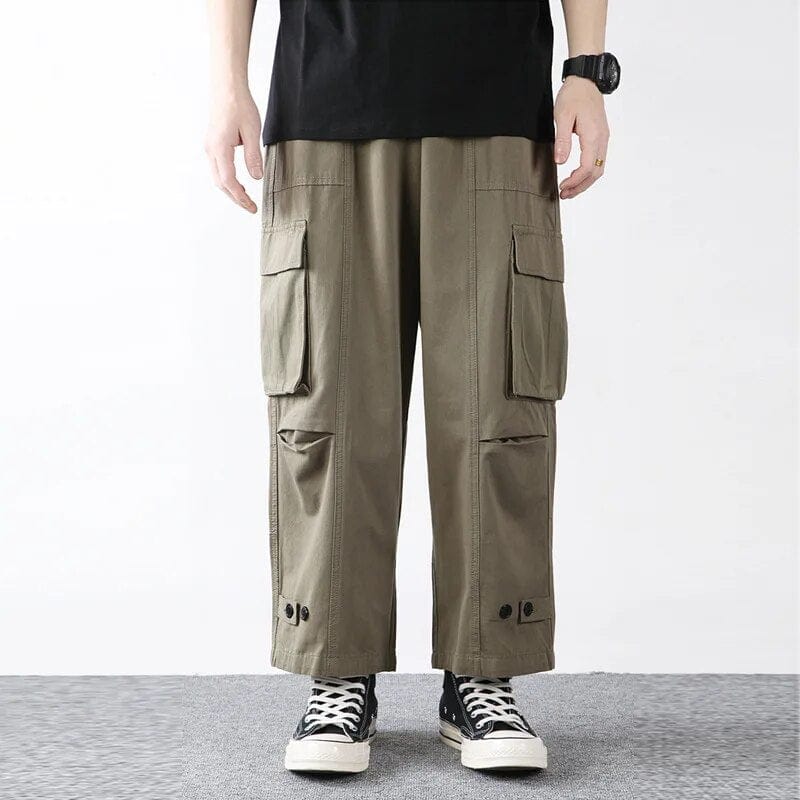 Pantalon Cargo Homme Beige