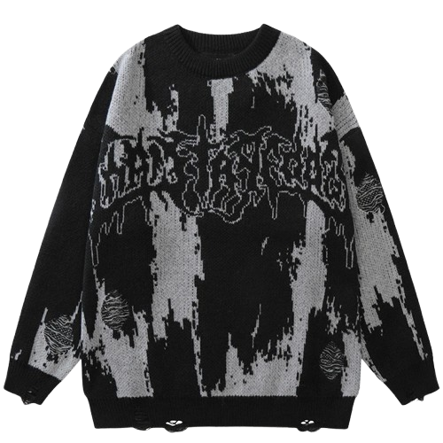 Pullover Gorpcore noir