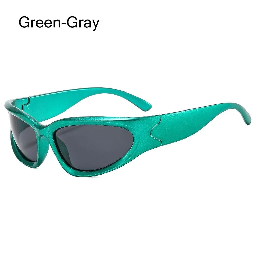 sunglasse gorpcore vert