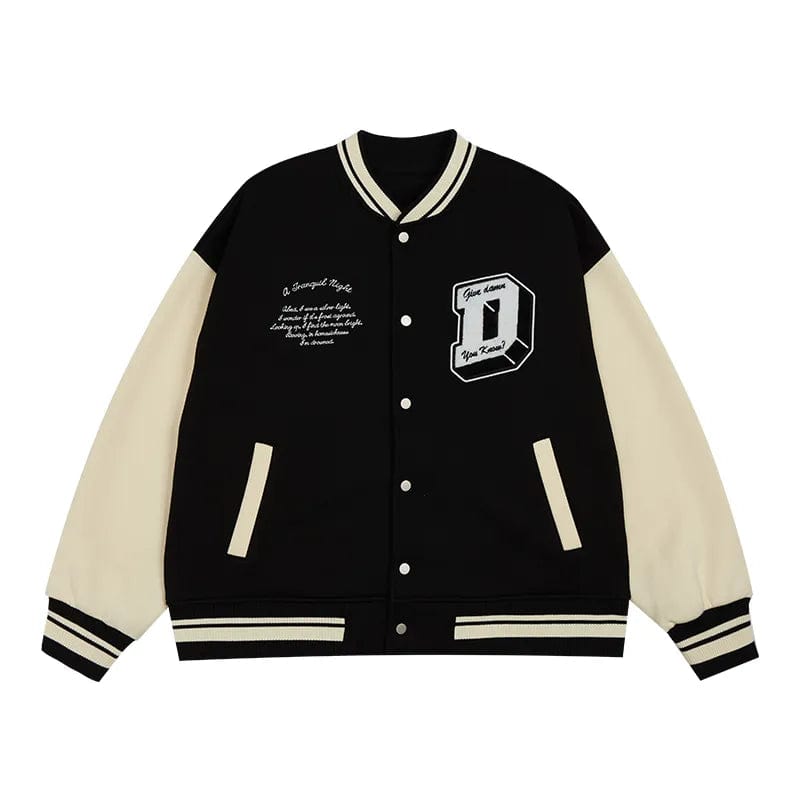 Varsity Jacket Noir