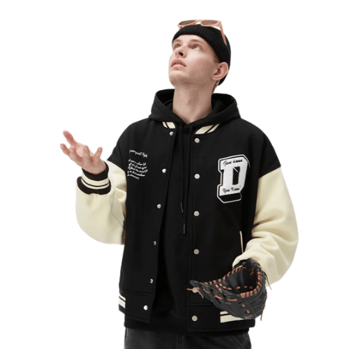 Varsity Jacket Noir