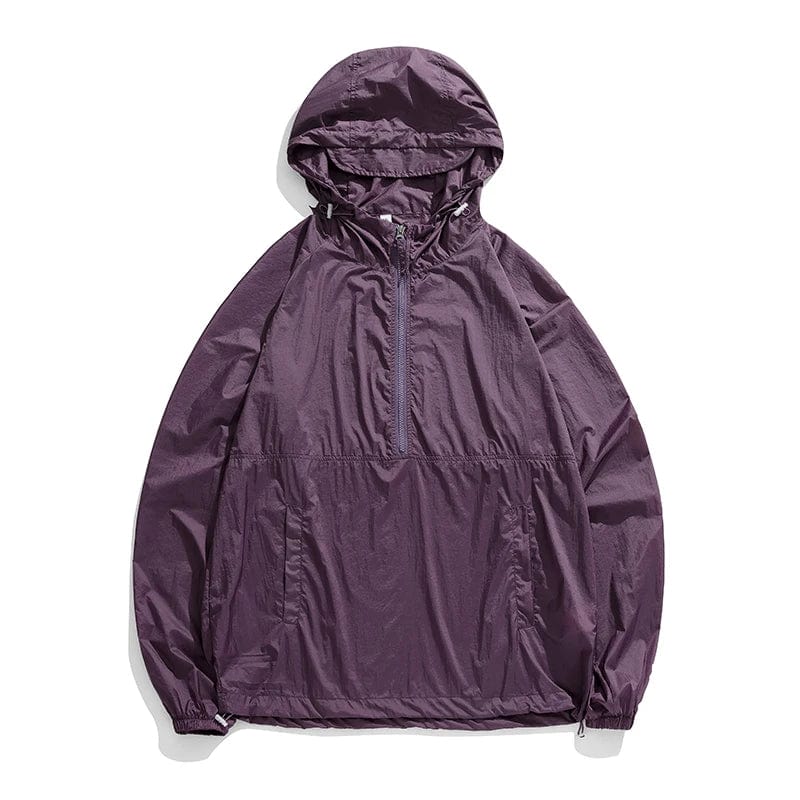 Veste Anti Pluie Gorpcore violette