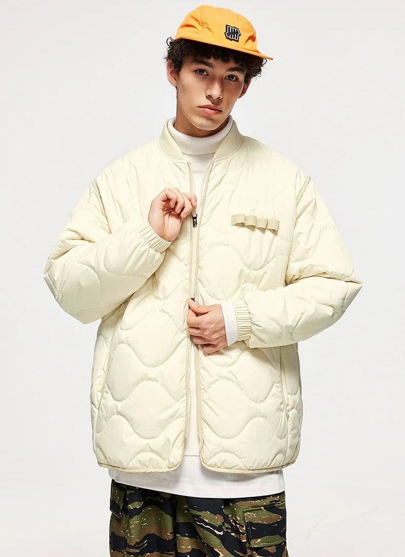 Veste blanche Streetwear Pour Homme