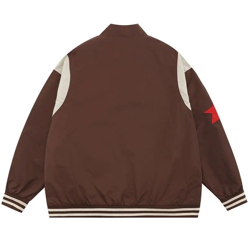 Veste Bomber Vintage marron