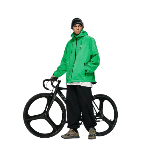 Veste GorpCore Imperméable vert