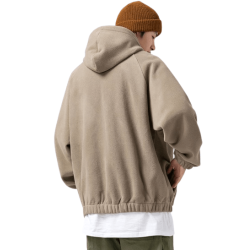 Veste Gorpcore Zip Up beige