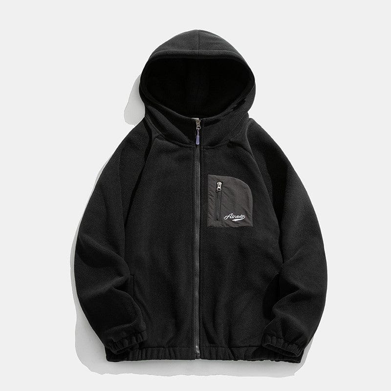 Veste noir Gorpcore Zip Up