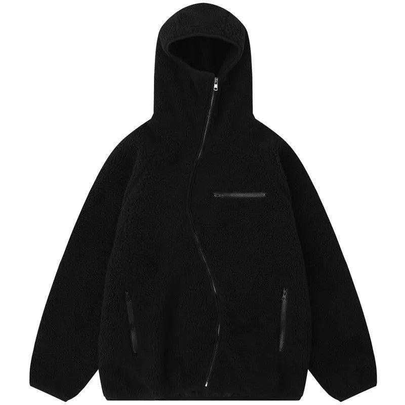 Veste Polaire Gorpcore noir