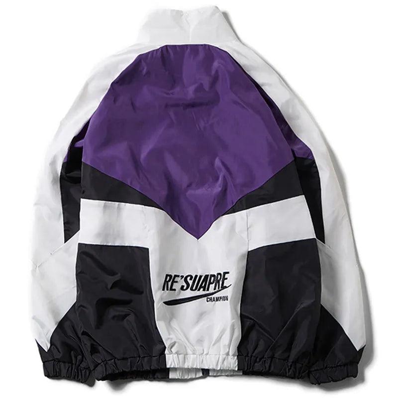 veste violet y2k