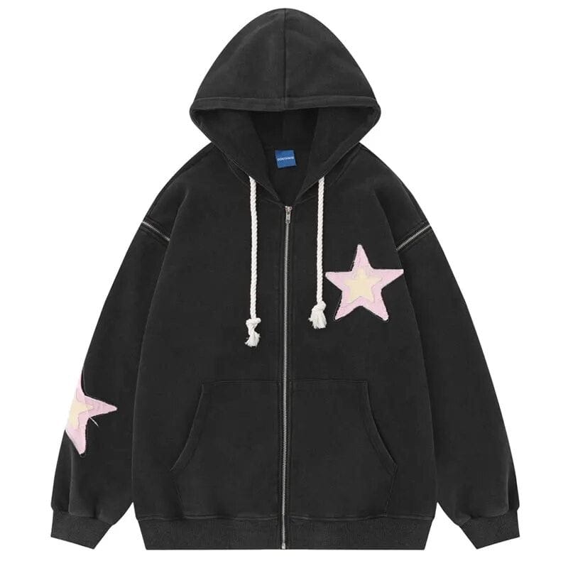 Y2K Hoodie noir